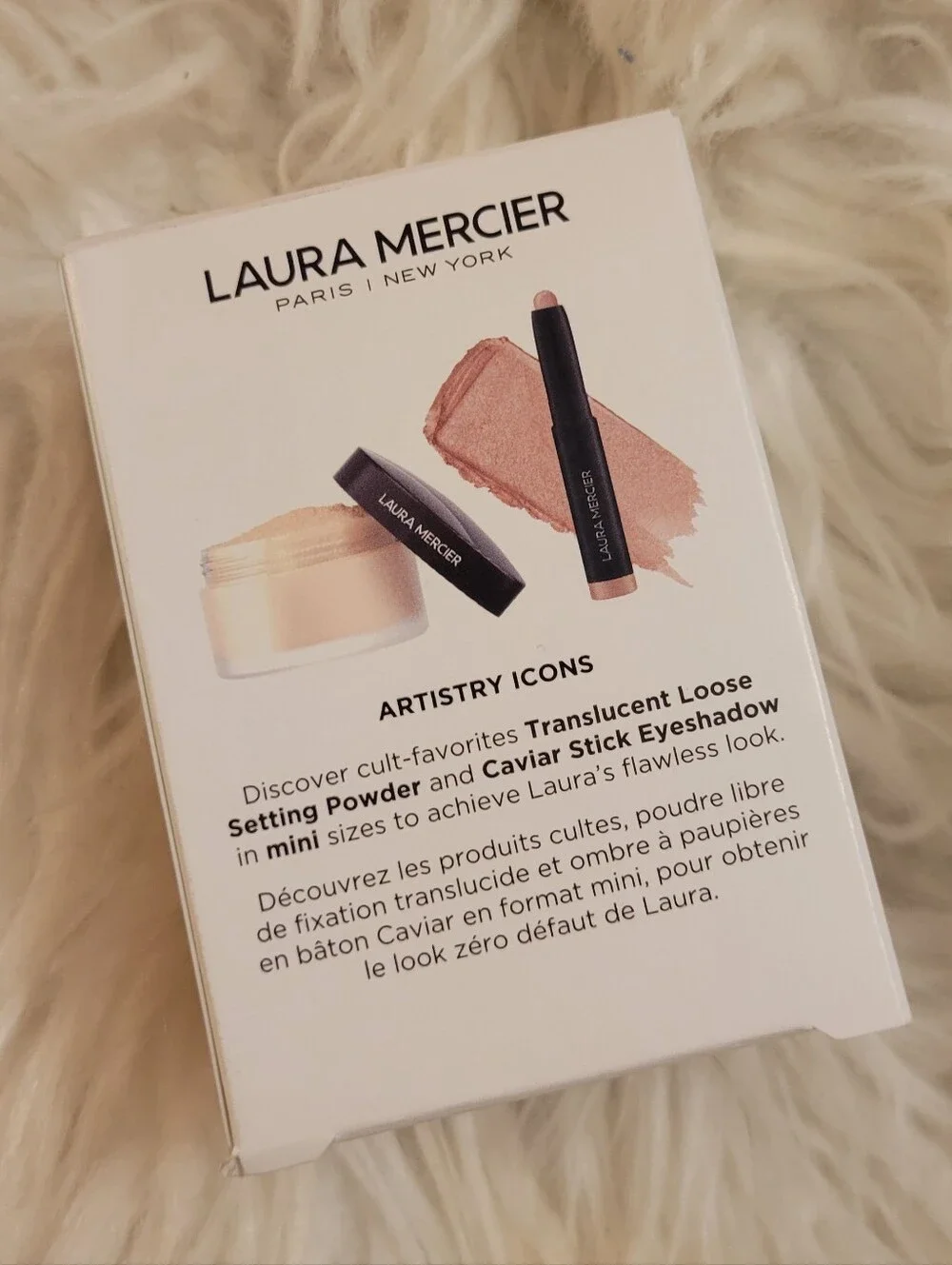 Laura Mercier Artistry Icons Set - Setting powder + eyeshadow - rosegold